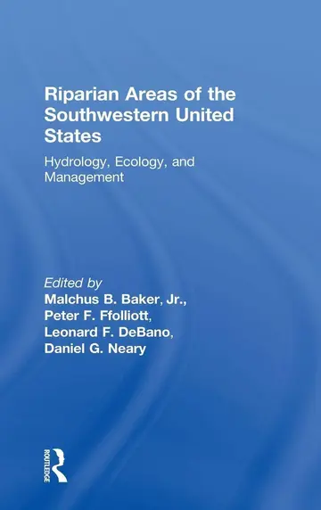 Cover of Riparian Areas of the Southwestern United States
