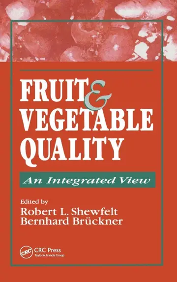 Cover of Fruit and Vegetable Quality