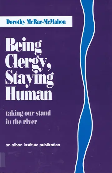 Cover of Being Clergy, Staying Human
