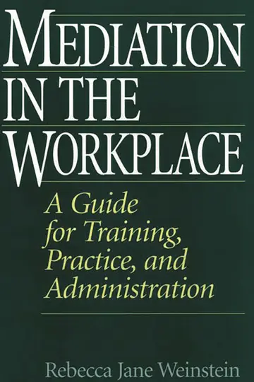 Cover of Mediation in the Workplace
