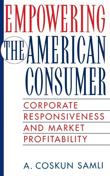 Cover of Empowering the American Consumer