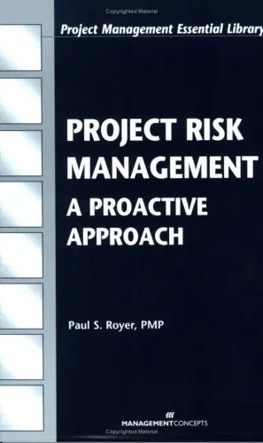 Cover of Project Risk Management
