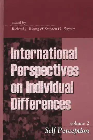 Cover of Self Perception