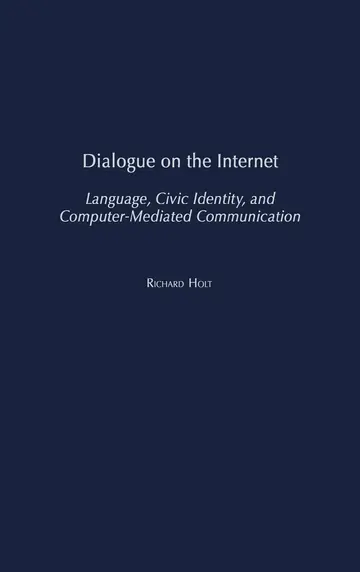 Cover of Dialogue on the Internet