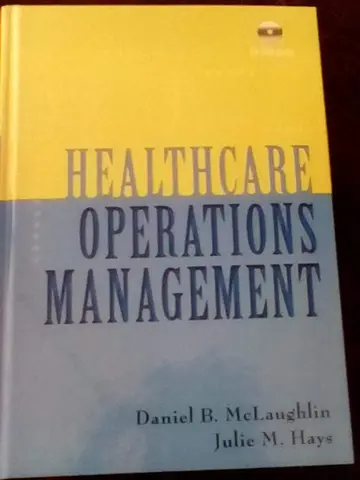 Cover of Healthcare Operations Management