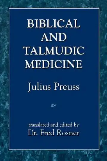 Cover of Biblical and Talmudic Medicine