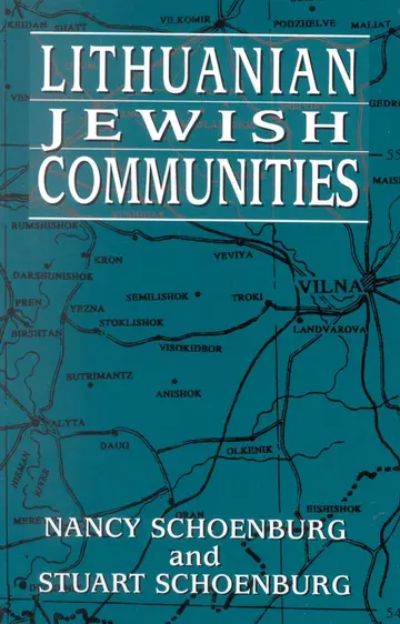 Cover of Lithuanian Jewish Communities