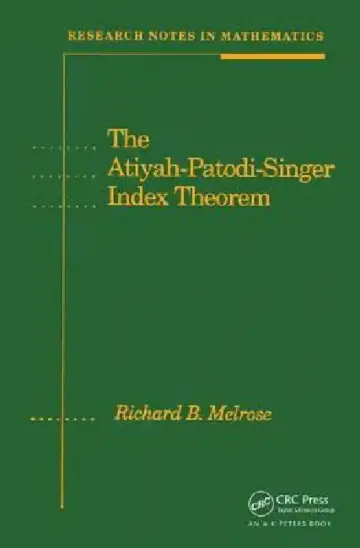 Cover of The Atiyah-Patodi-Singer Index Theorem