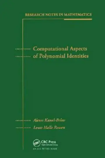 Cover of Computational Aspects of Polynomial Identities