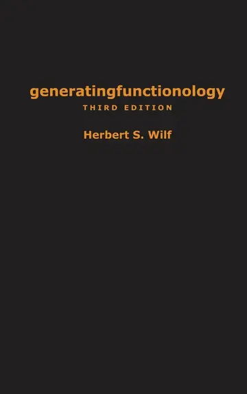 Cover of Generatingfunctionology