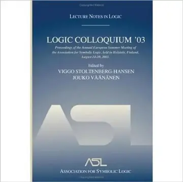 Cover of Logic Colloquium '03