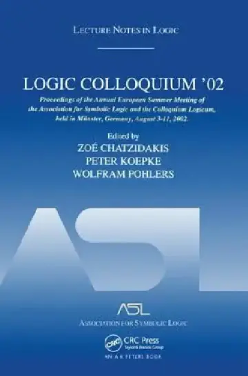 Cover of Logic Colloquium '02
