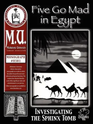 Cover of Five Go Mad in Egypt