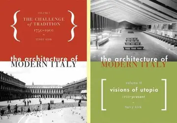 Cover of The Architecture of Modern Italy