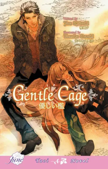 Cover of Gentle Cage (Yaoi Novel)