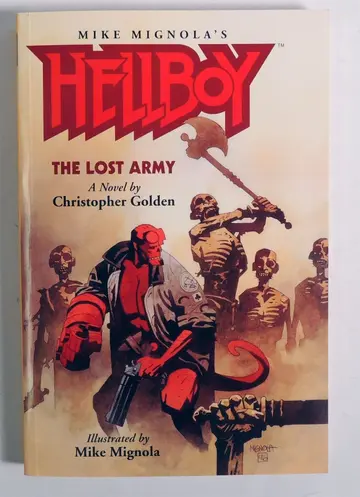 Cover of Hellboy the Lost Army