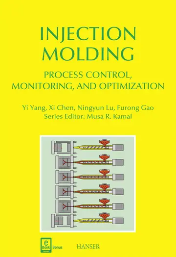Cover of Injection Molding Process Control, Monitoring, and Optimization