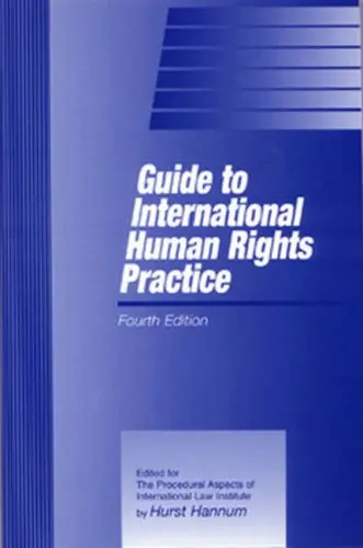 Cover of Guide to International Human Rights Practice