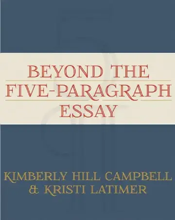 Cover of Beyond the Five Paragraph Essay