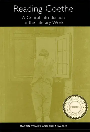 Cover of Reading Goethe – A Critical Introduction to the Literary Work