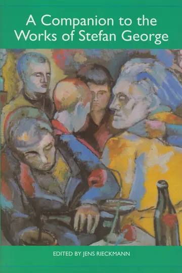 Cover of A Companion to the Works of Stefan George