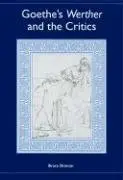 Cover of Goethe`s Werther and the Critics