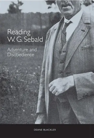 Cover of Reading W. G. Sebald – Adventure and Disobedience