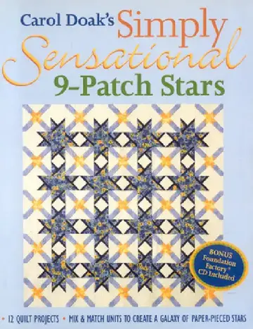 Cover of Carol Doak's Simply Sensational 9-Patch Stars