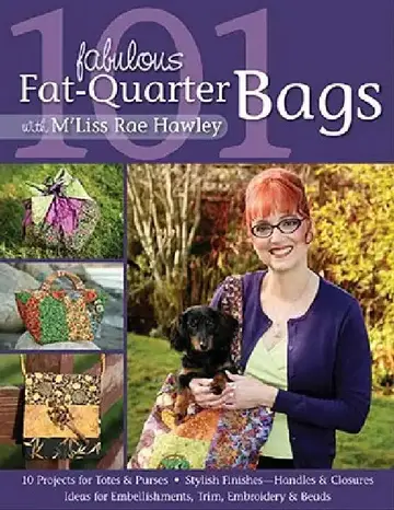 Cover of 101 Fabulous Fat-Quarter Bags with m'Lis