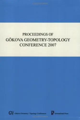 Cover of Proceedings of Gokova Geometry-Topology Confernece 2007