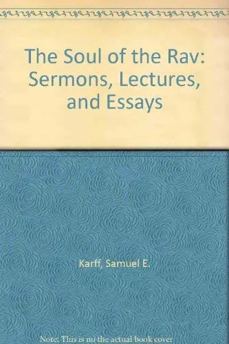 Cover of The Soul of the Rav