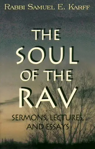 Cover of Soul of the Rav
