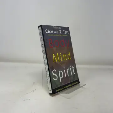 Cover of Body Mind Spirit