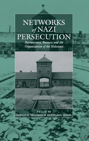 Cover of Networks of Nazi Persecution