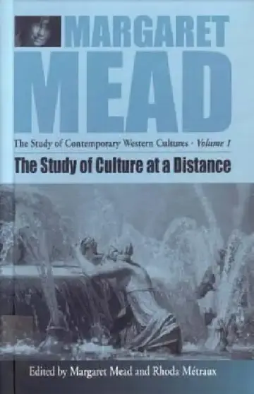 Cover of The Study of Culture at a Distance