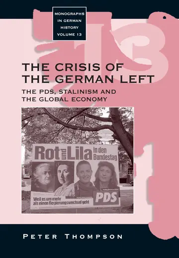 Cover of The Crisis of the German Left