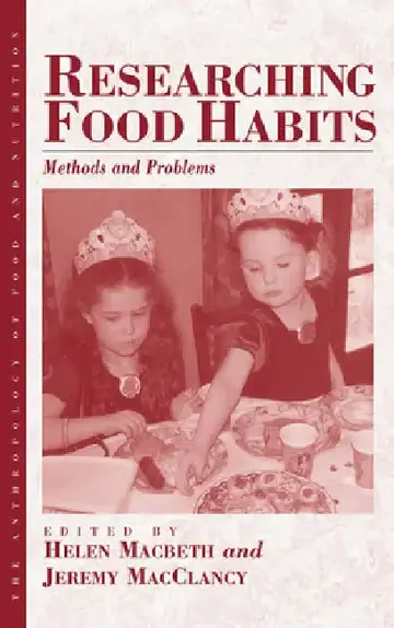 Cover of Researching Food Habits