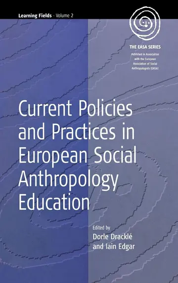 Cover of Current Policies and Practices in European Social Anthropology Education