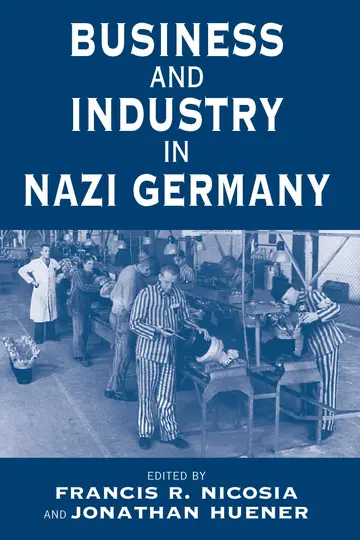 Cover of Business and Industry in Nazi Germany