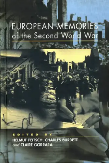 Cover of European Memories of the Second World War