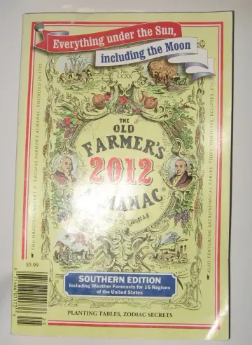 Cover of The Old Farmer's Almanac 2012