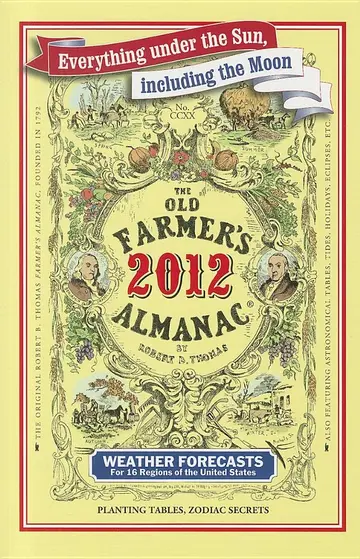 Cover of The Old Farmer's Almanac 2012