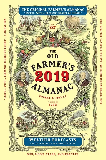 Cover of The Old Farmer's Almanac 2019, Trade Edition