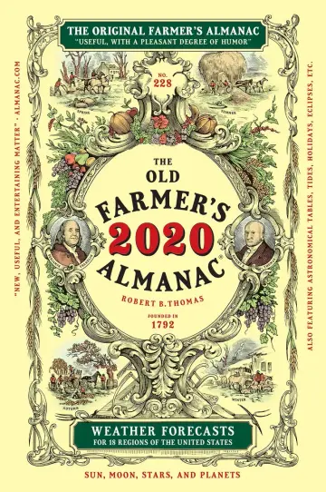 Cover of The Old Farmer's Almanac 2020, Trade Edition