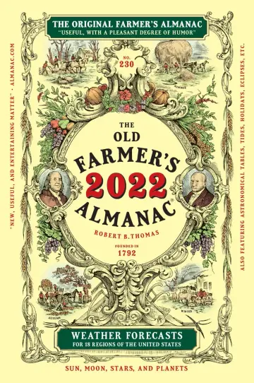 Cover of The Old Farmer's Almanac 2022