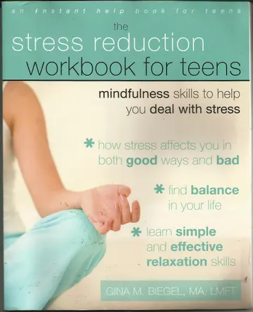 Cover of Stress Reduction Workbook for Teens