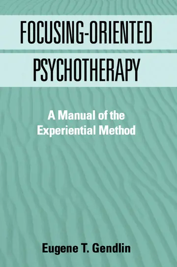 Cover of Focusing-Oriented Psychotherapy