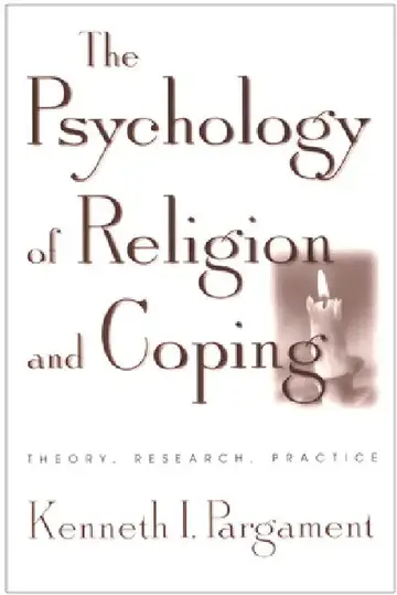Cover of The Psychology of Religion and Coping
