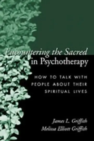 Cover of Encountering the Sacred in Psychotherapy