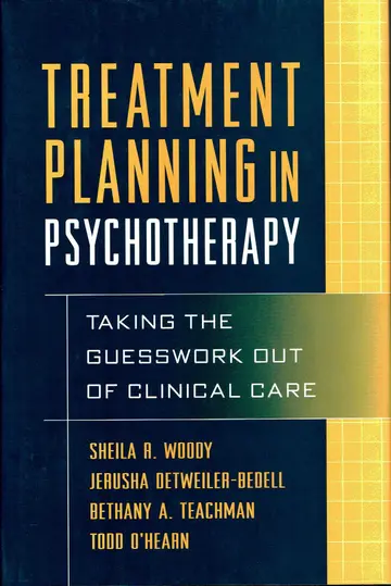 Cover of Treatment Planning in Psychotherapy